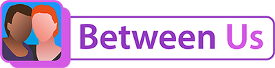 Between Us. logo