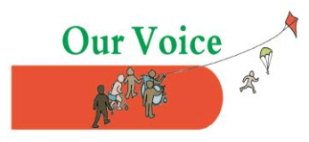 Our voice. logo